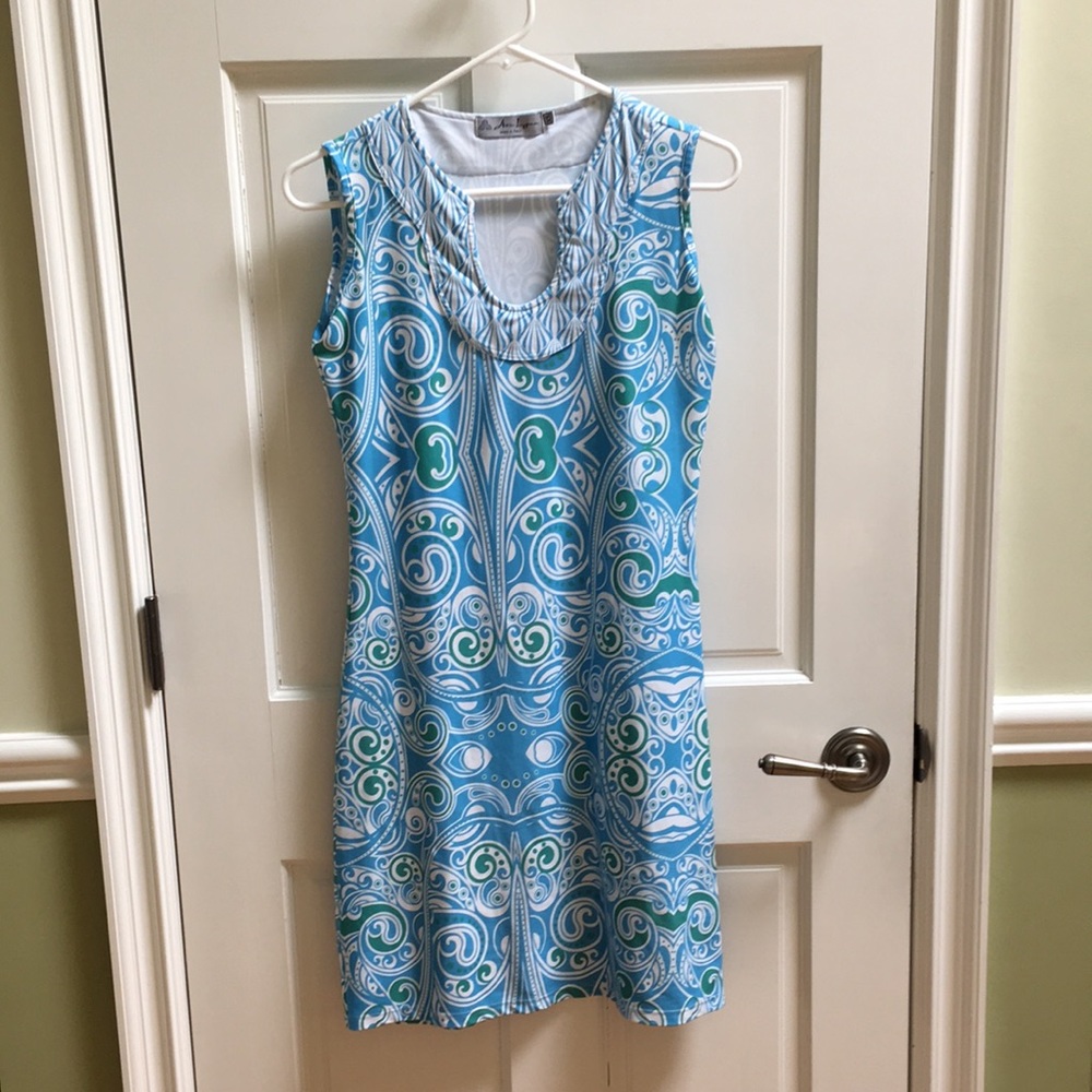 Ava Lynn 100% Polyester Sleeveless Dress Size XS.